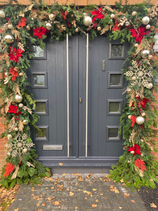 Christmas Door Installation - Bespoke