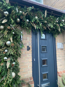 Christmas Door Installation - Bespoke