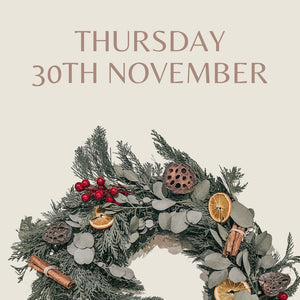 Christmas Wreath Workshop - 30/11